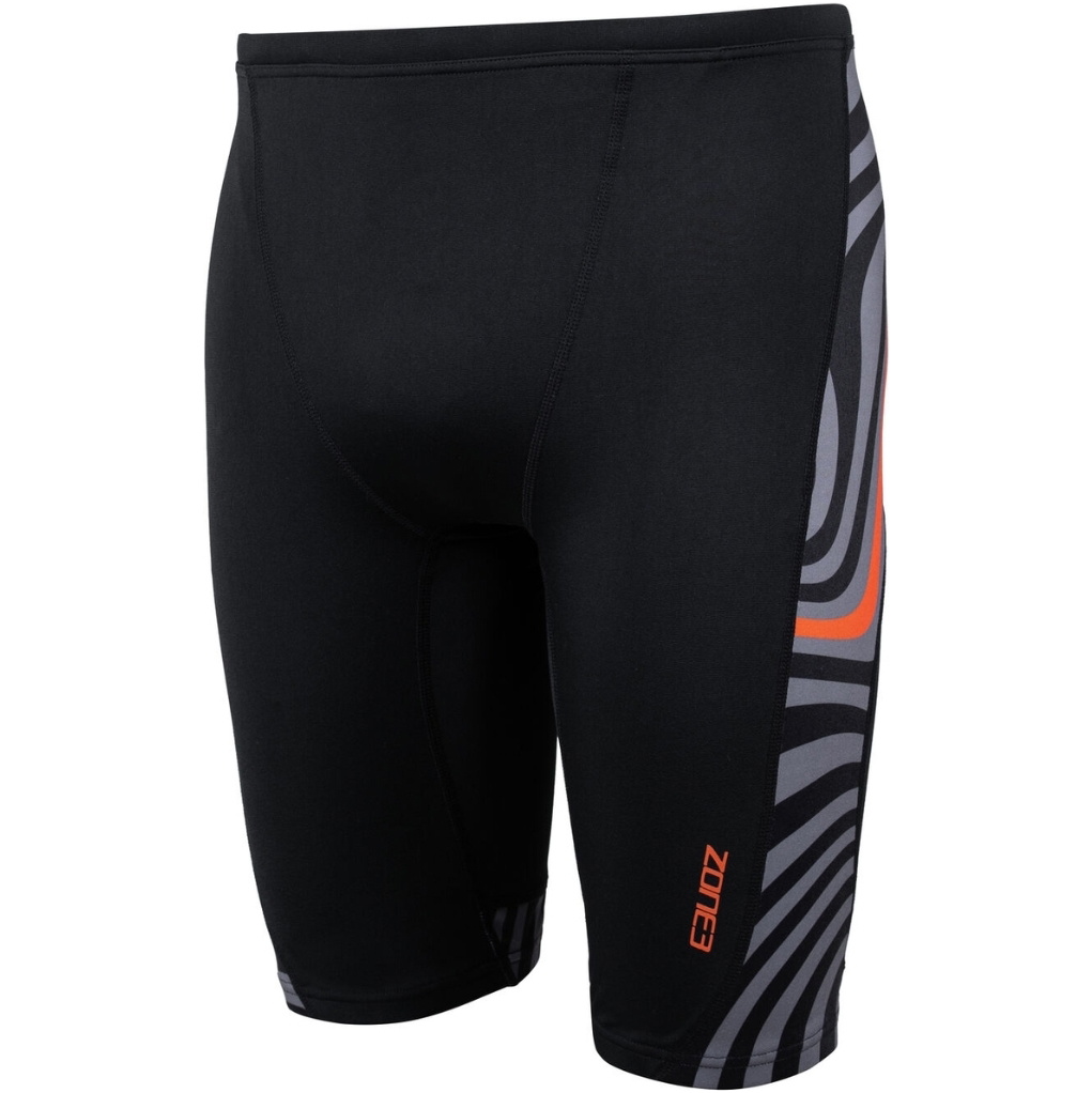 2025 ZONE3 Männer OWS Renew Jammer Shorts SW25MOWSJ101 - Black / Grau